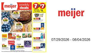 Meijer Weekly Ad - 07/29/2026 - 08/04/2026
