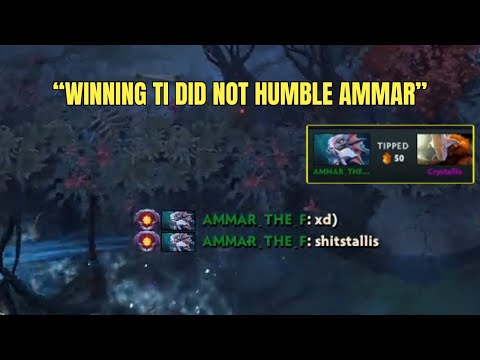 "Winning TI did not humble him" - Ammar tips Crystallis' Juggernaut