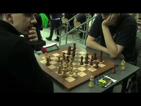 GM Duda Jan-Krzysztof  - FM Jablonicky Martin, Blitz chess, Trompowski attack