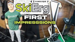 Concept 2 Ski Erg First Impressions & Workout | Home Gym Equipment Review | Functional Fitness