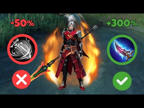 Zilong, But ONE SHOT Build (0% ATTACK SPEED PURE DAMAGE!)
