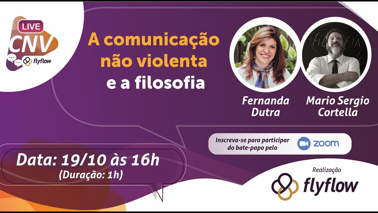 CNV Live com  Mario Sergio Cortella - A comunicação não violenta e a filosofia