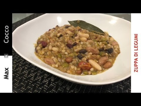 Zuppa di Legumi Semplice e Veloce 🌿 Perfetta per Vegani e Vegetariani | Ricetta Light Post Feste