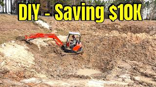 A Pond Pro Quoted $10K -- I'm Doing It For a Fraction Of That.