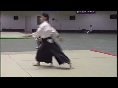 Shoji Seki Sensei at the 31st All-Japan Aikido Embutaikai.