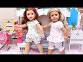 Sister Dolls Fun Morning Routine Stories Best Videos PLAY DOLLS