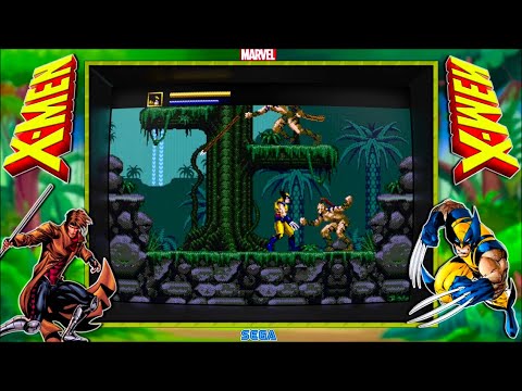 X-men themed bezel using the Mega Bezel Reflection Shader