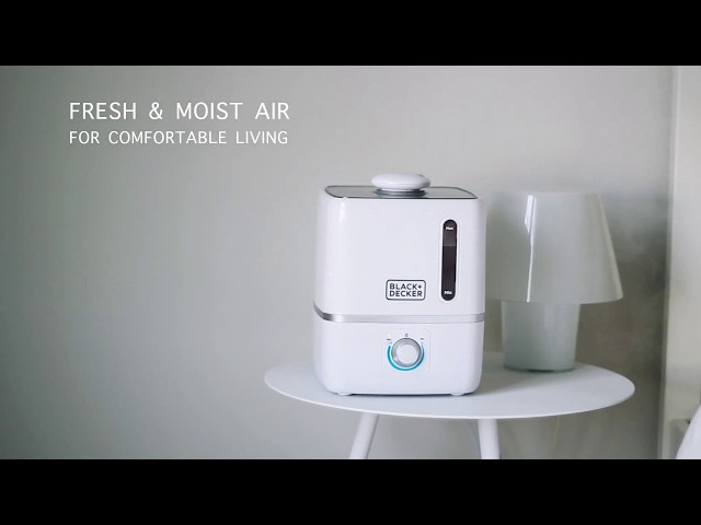 بلاك اند ديكر - مرطب هواء، 3 لتر، 900 واط، يغطي من 25 إلى 28 متر مربع