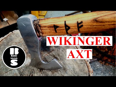 Wie man eine  Wikinger Axt selber machen kann