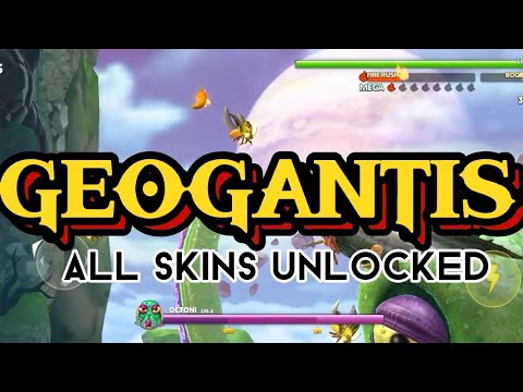 Hungry Dragon -GEOGANTIS ALL SKINS UNLOCKED!
