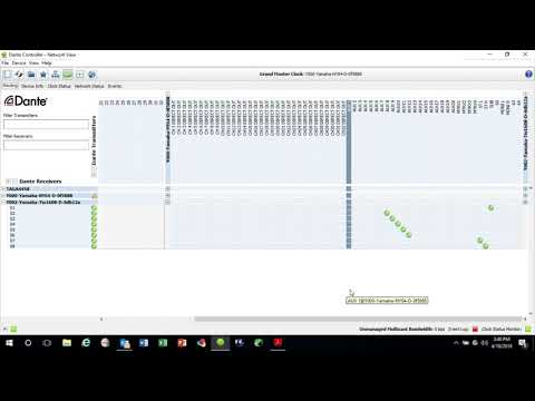 TF V4 Changing Patches on a TIO using Dante Controller - Yamaha TF QuickTip ep56