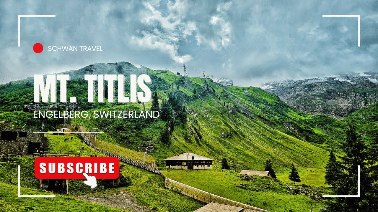 Gondola ride down Mount Titlis, Engelberg Switzerland - Schwan Travel Group video