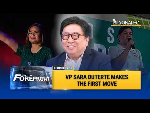 At The Forefront: Strategy Or Survival? VP Sara Duterte's 2028 Bid | Lito Banayo