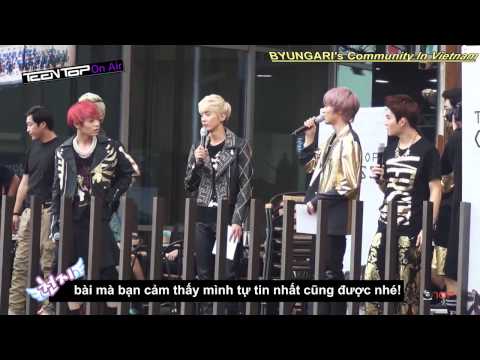 [BYUNGARI_VN][Vietsub] 130913 TEEN TOP On Air - Guerilla Concert