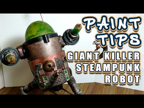 Painting a Steampunk Robot! | Tabletop Crafters Guild Build | Mother of All Volkites