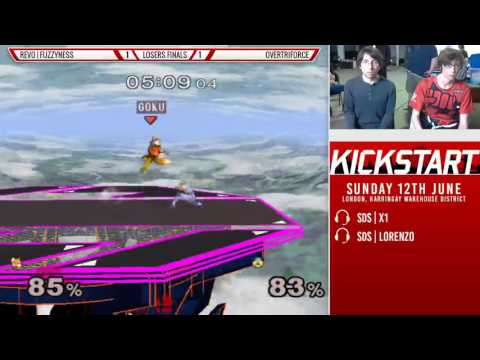Kickstart 8 Losers Finals - Revo l Fuzzyness (Fox) vs OverTriForce (Sheik)