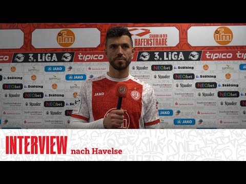 Interview with Klaus Gjasula after Havelse | Matchday 21 | #alwaysRWEalther #onlytheRWE