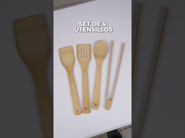 Vídeo relacionado con Sidorenko Loco Bird - Caja de cubiertos para cajones de bambú, 6 compartimentos, 27,5 x 44,7 x 5 cm, organizador de cubiertos de madera