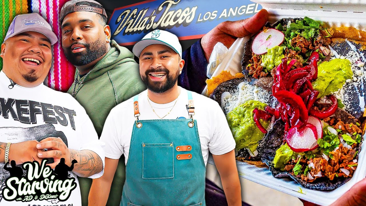 These Might Be The BEST Tacos In LA! | Award Winning Villa's Tacos