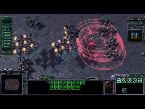 Quick example on how to deal with tanks in TvT with liberators.