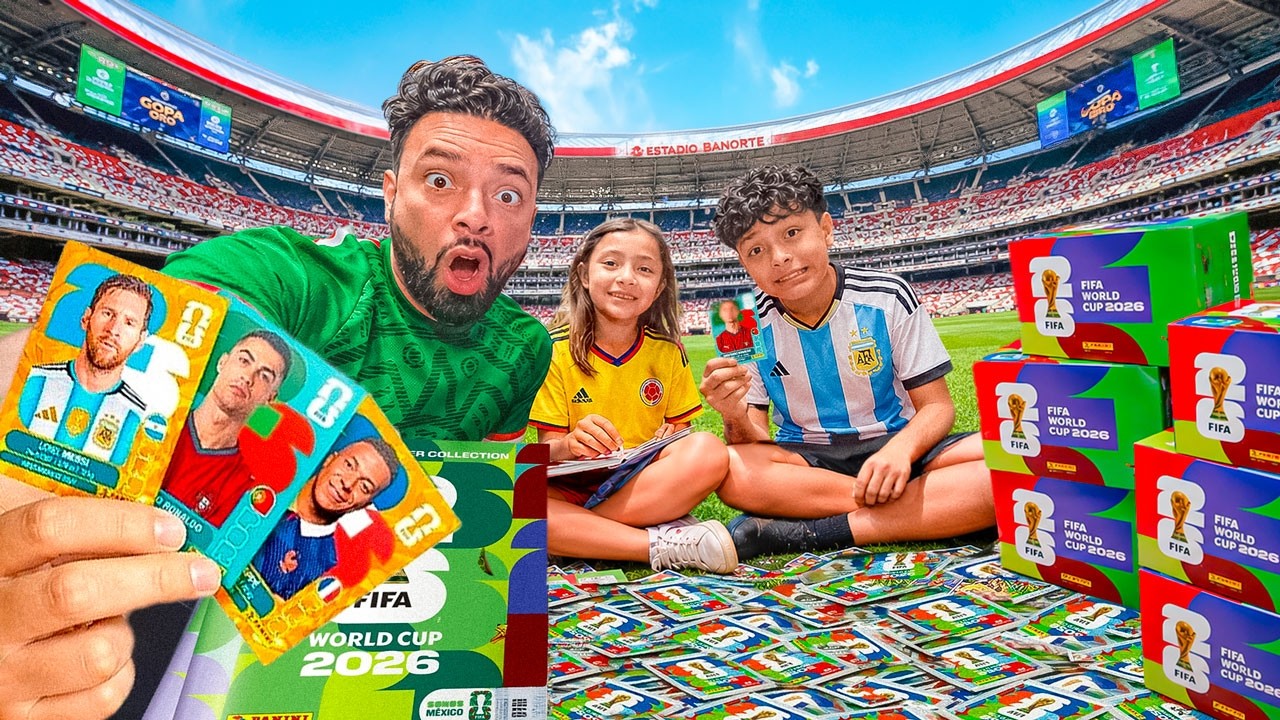 COMPLETAMOS EL ALBUM DEL MUNDIAL 2026