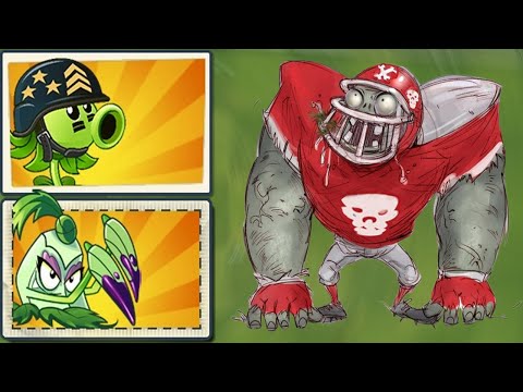PvZ 2 Challenge - 100 Plants Max Level VS All-Star Zombie LEVEL 100 - Who Will Win?