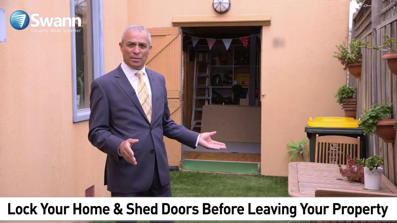Swann Home Security Tips - part 1 of 2, with Charlie Bezzina