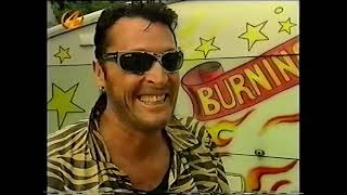 Making of videoclip Burning Stuntman - Golden Earring (1997)