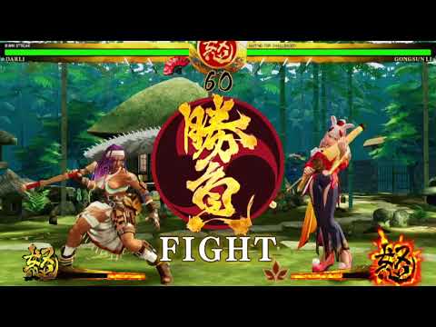 Samurai Shodown DARLI DAGGER Vs GONGSUN LI Nintendo Switch Gameplay