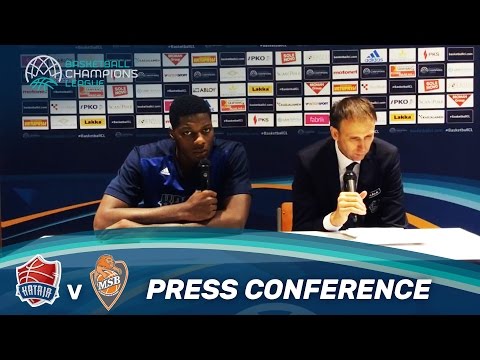 Kataja Basket v Le Mans Sarthe - Press Conference - Basketball Champions League