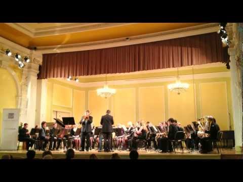 Johan de Meij T-BONE CONCERTO 1st part solo Artūrs Hrustaļovs, conductor Andis Karelis