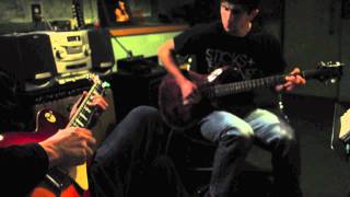 Just Rocking Down the Highway Blues Duet II - Jamming with a PRS CE 24 & Les Paul