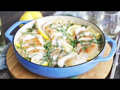 Chicken and Lemon Orzo