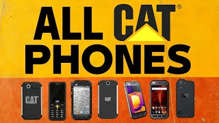 All CAT Rugged Phones in One Video Review
