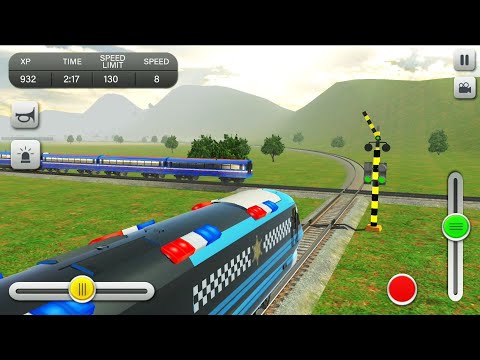 NPD Bullet Express Police Prison Transport - Police Train Simulator Game - Android Gameplay #6