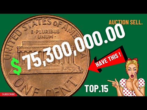 Top 15 Most Valuable Coins  - Rare Dimes, Nickels, Pennies & Quarters Worth a Lot Of Money!