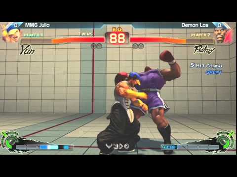 SSF4: Demon Los vs MMG Julio - Why Me Dojo? 9