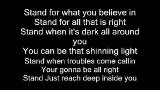 Stand With Lyrics - Billy Ray Cyrus