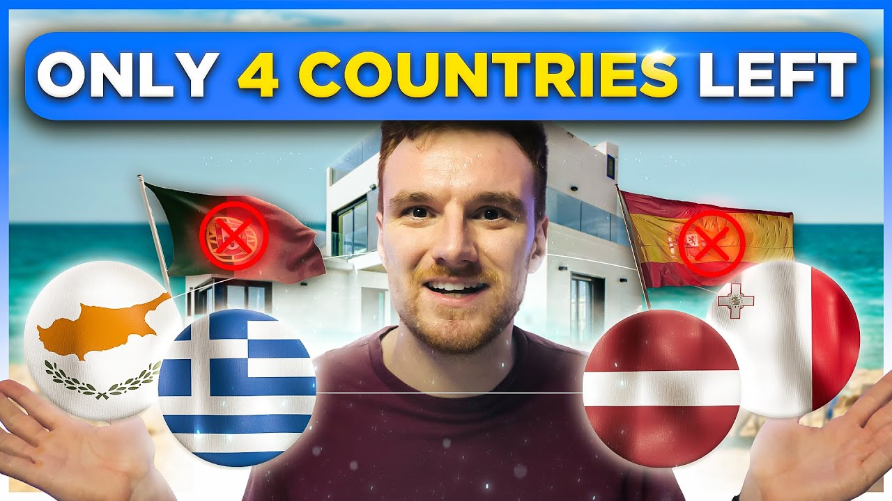 FOUR EU COUNTRIES STILL HAVE PROPERTY GOLDEN VISAS 🏠🇪🇺 Greece Cyprus Malta Latvia Investor Residency