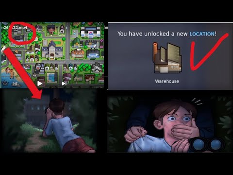 how to unlock Warehouse new location in Summertime saga game