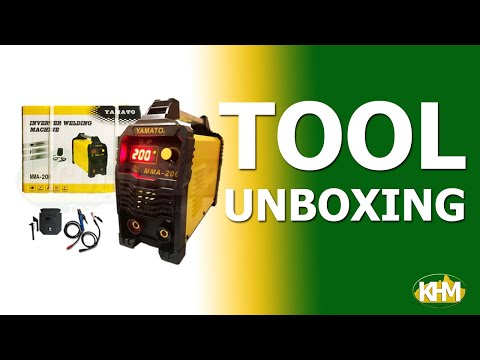 Yamato MMA 200 DC Inverter Welding Machine Quick Unboxing