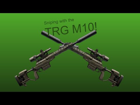 Sniping with the TRG M10 bolt action sniper rifle is the best! - Escape From Tarkov