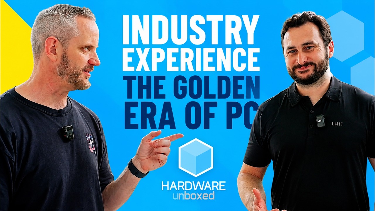 Let's talk about the Golden Era of PC - Featuring Hardware Unboxed