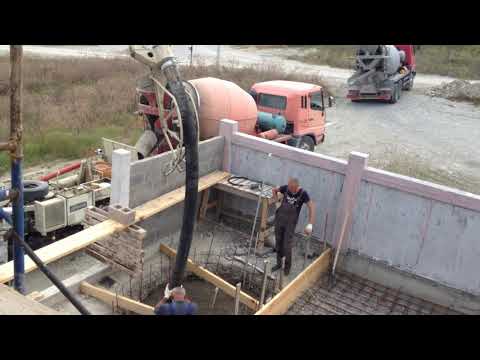 Подготовительные работы по водопаду и беседки из АРТ бетона.