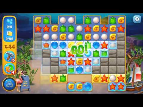 Fishdom level 466 Gameplay (iOS Android)