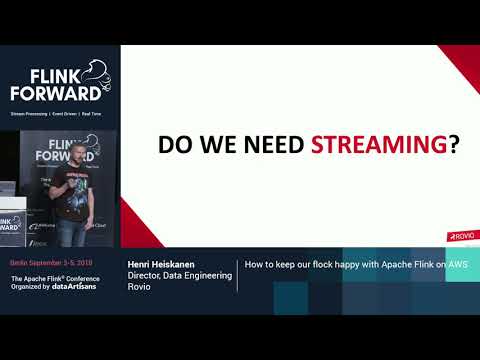 How to keep our flock happy with Apache Flink on AWS - Henri Heiskanen