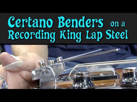 B&G bender CERTANO for Lap Steel image 20