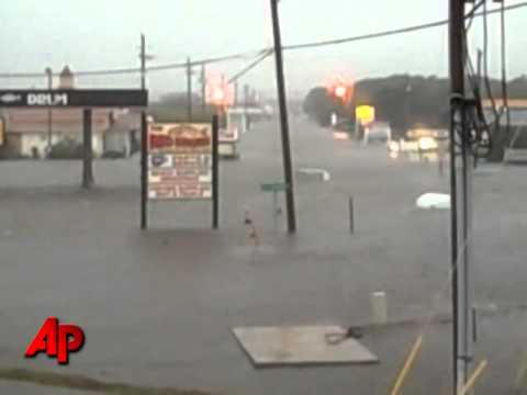 Raw Video: Earl Causes Flooding in Buxton, N.C.