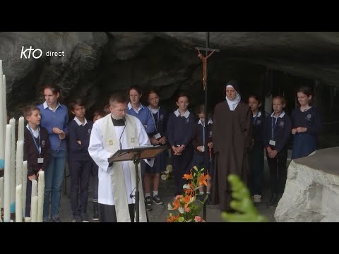 Chapelet du 14 juin 2023 à Lourdes