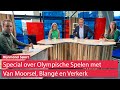 Van Moorsel, Blangé en Verkerk over Olympische Spelen: 'Zonder publiek is heel triest voor sporters'